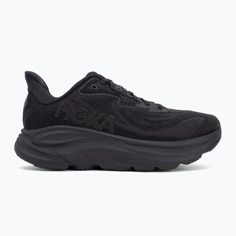 Herren Laufschuhe HOKA Clifton 10 Wide schwarz/schwarz 2