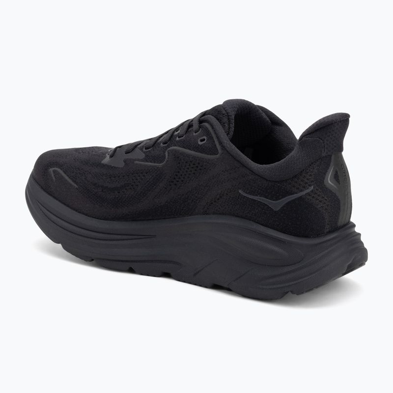 Herren Laufschuhe HOKA Clifton 10 Wide schwarz/schwarz 3