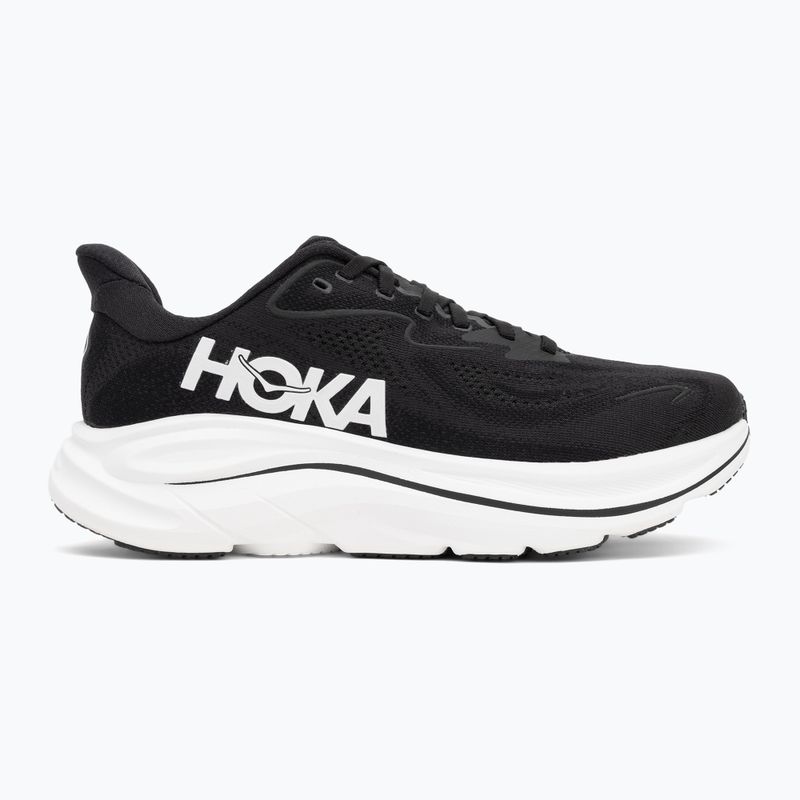 Herren Laufschuhe HOKA Clifton 10 Wide schwarz/weiss 2