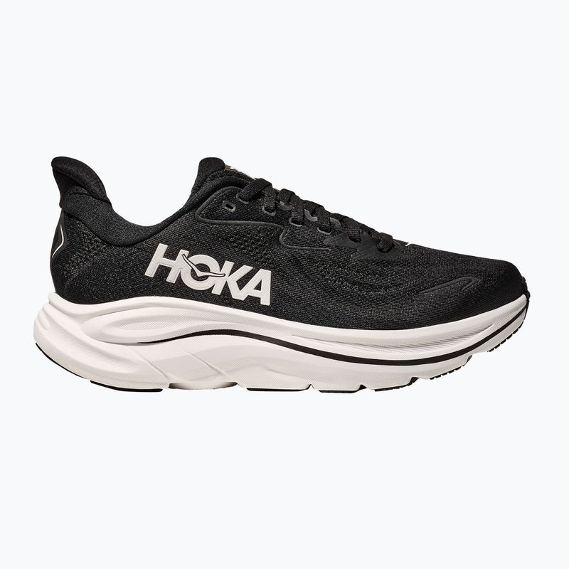 Herren Laufschuhe HOKA Clifton 10 Wide schwarz/weiss 2