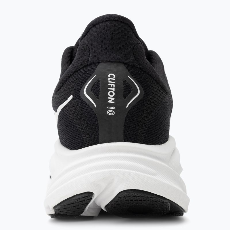 Damen Laufschuhe HOKA Clifton 10 Wide schwarz/weiss 6