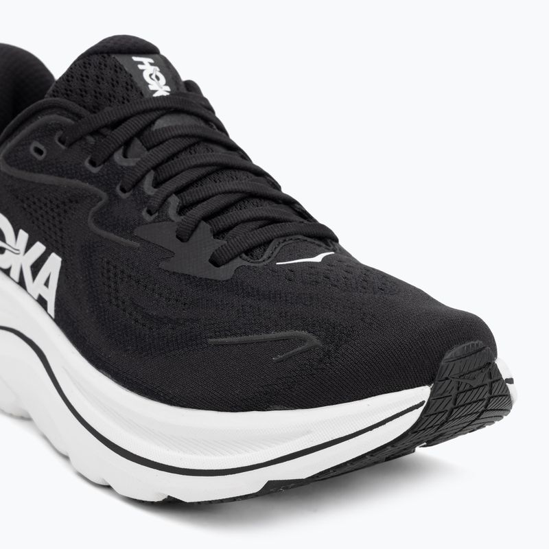 Damen Laufschuhe HOKA Clifton 10 Wide schwarz/weiss 7
