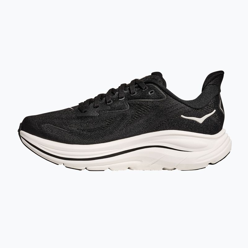 Damen Laufschuhe HOKA Clifton 10 Wide schwarz/weiss 3
