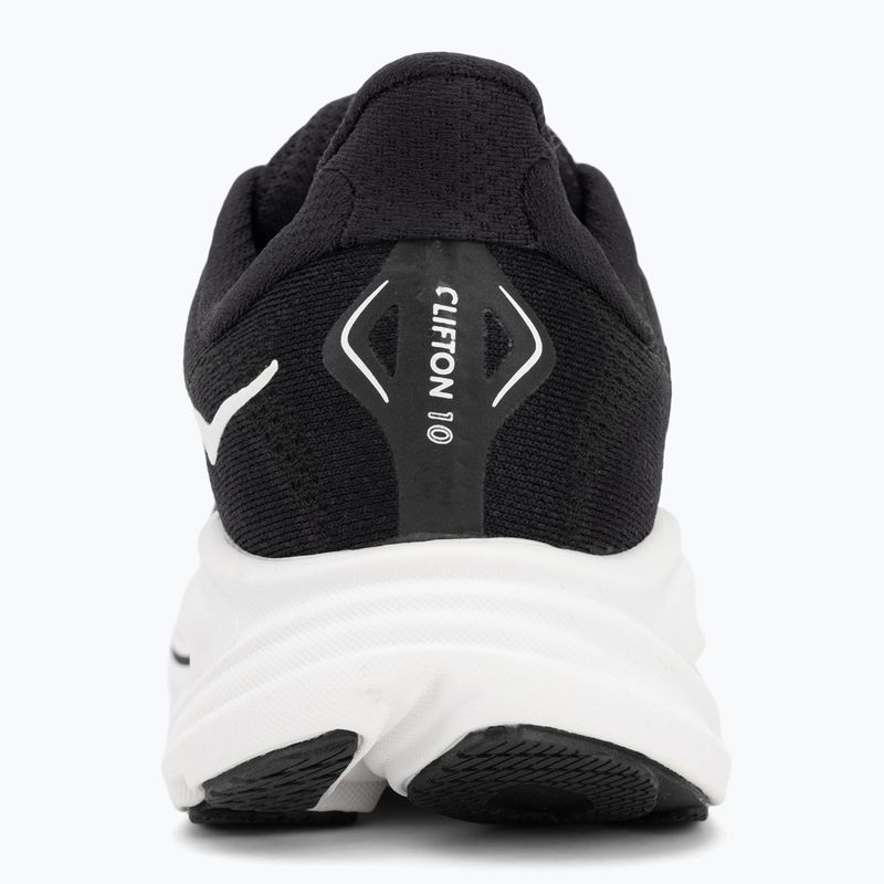 Damen Laufschuhe HOKA Clifton 10 Wide schwarz/weiss 6