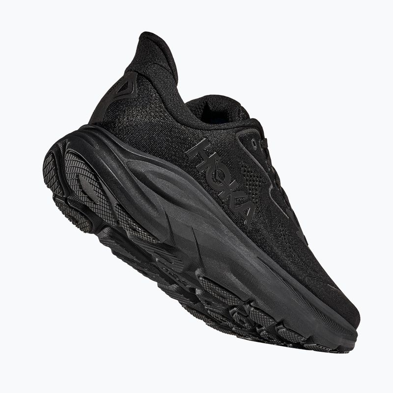 Herren Laufschuhe HOKA Clifton 10 X-Wide schwarz/schwarz 11