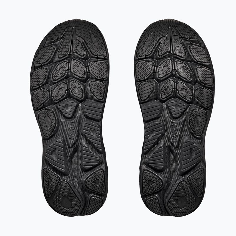 Herren Laufschuhe HOKA Clifton 10 X-Wide schwarz/schwarz 13