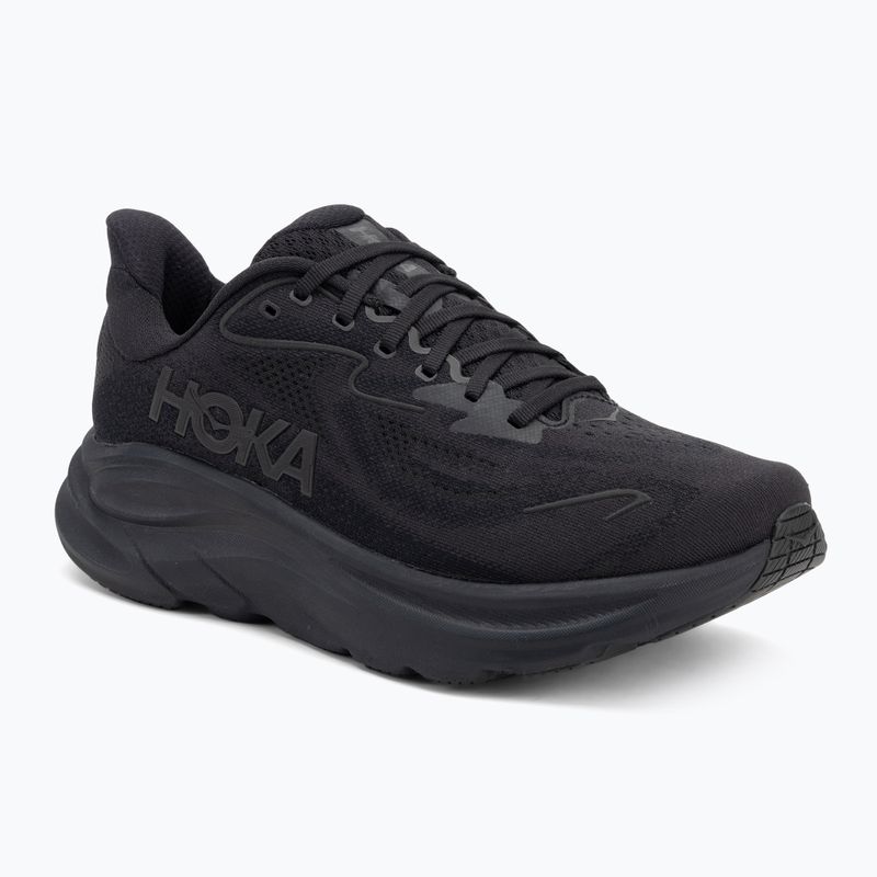 Herren Laufschuhe HOKA Clifton 10 X-Wide schwarz/schwarz