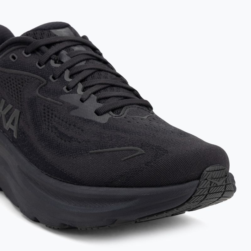 Herren Laufschuhe HOKA Clifton 10 X-Wide schwarz/schwarz 7