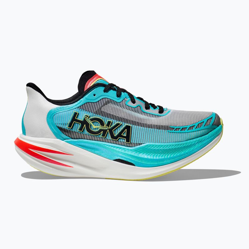 HOKA Cielo X1 2.0 Laufschuhe frost/schwarz 2