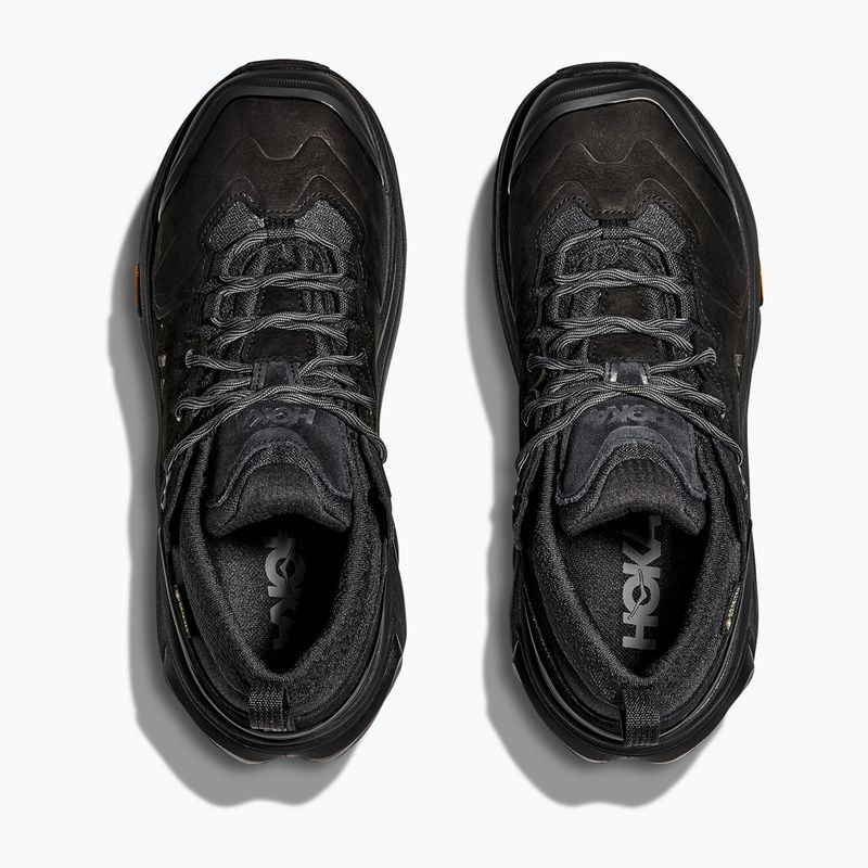 Wanderschuhe Herren HOKA Kaha 3 Low GTX black/black 8