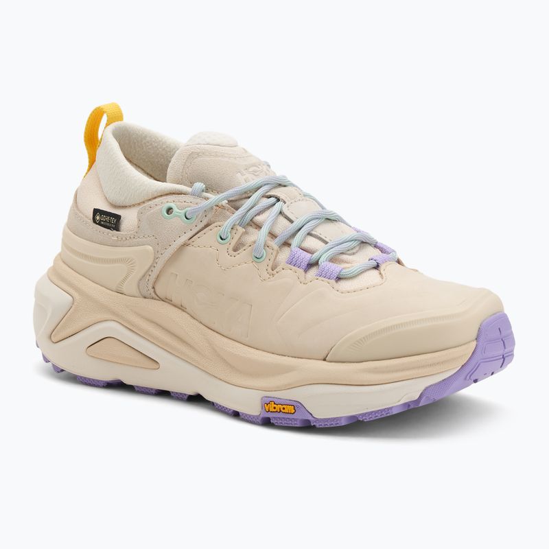 Wanderschuhe Damen HOKA Kaha 3 Low GTX vanilla/mint fluorite