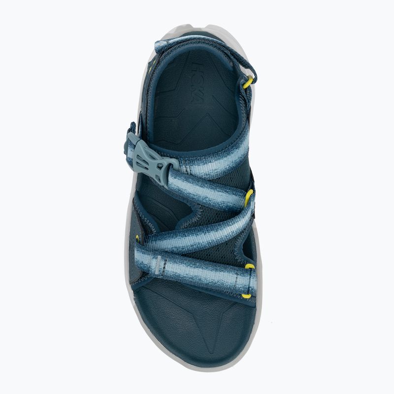 Sandalen Herren HOKA Infini Hike TC blue twilight/pea green 5
