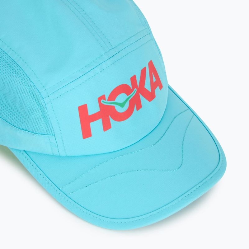 Cap Schirmmütze HOKA Run cielo blue 3