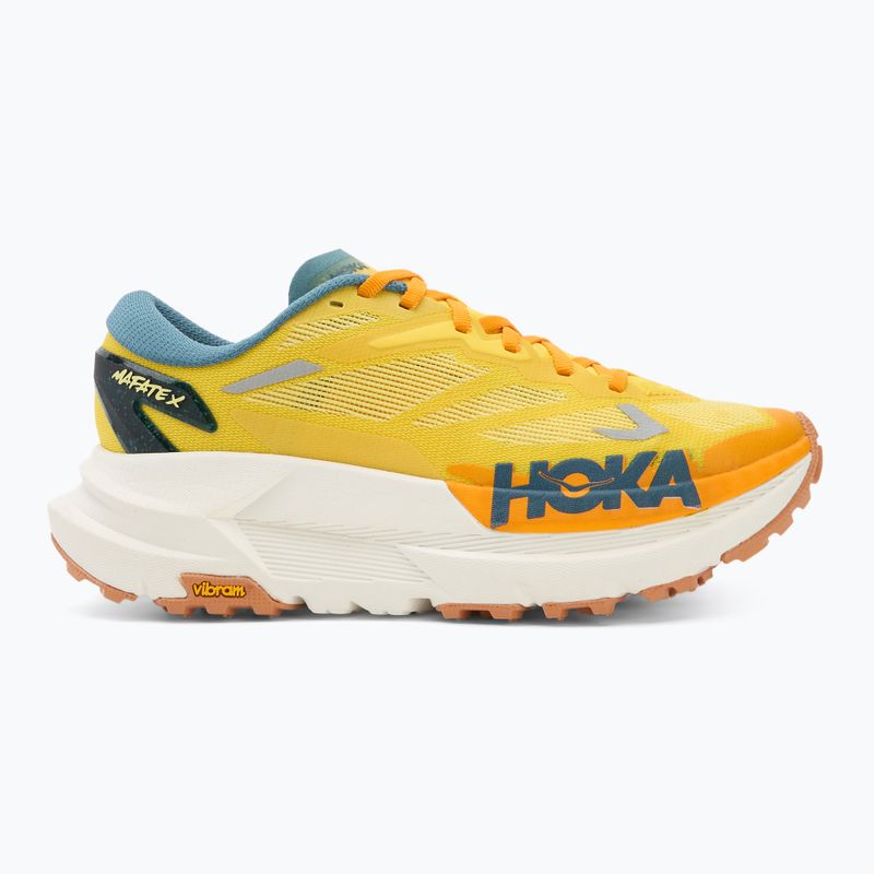 Herren Laufschuhe Hoka Mafate X zest/mountain fog 2
