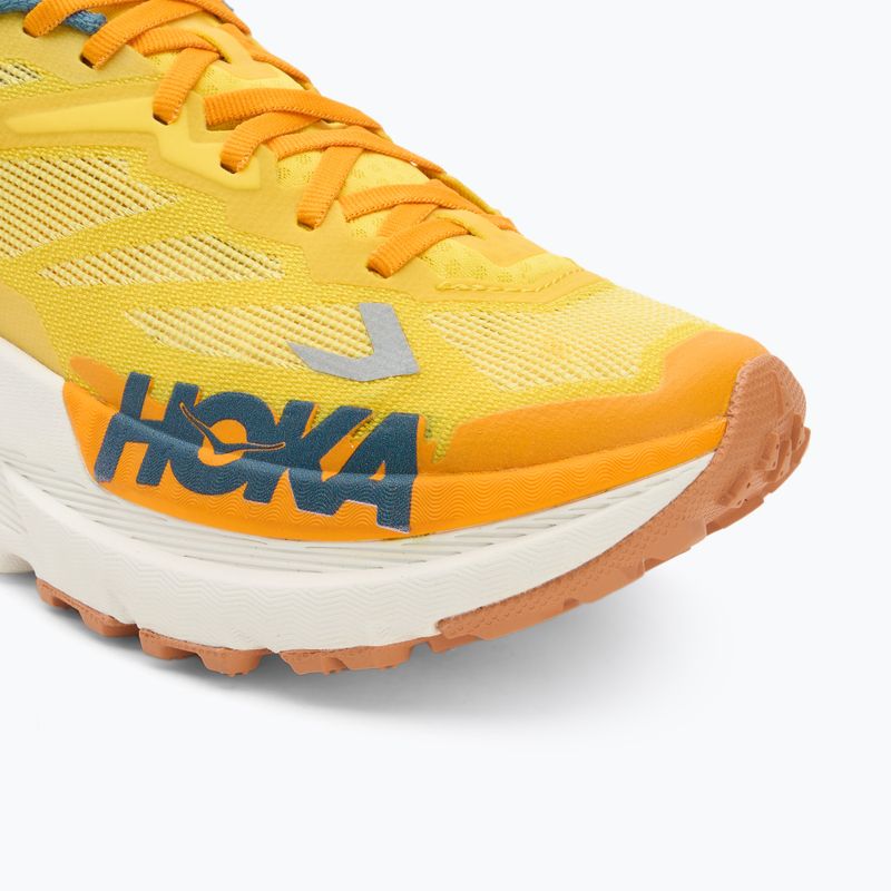 Herren Laufschuhe Hoka Mafate X zest/mountain fog 7