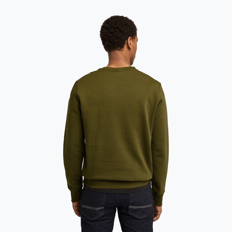 Sweatshrit Herren Timberland Tree Logo Crew Neck dark olive 3