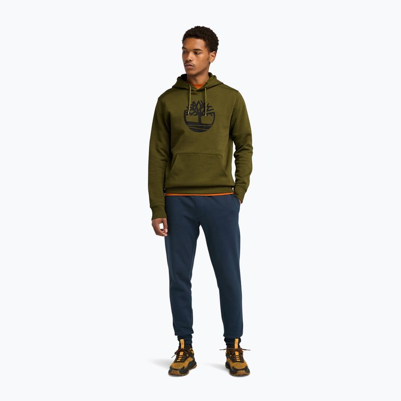 Herren Timberland Tree Logo Hoodie dunkel oliv 2