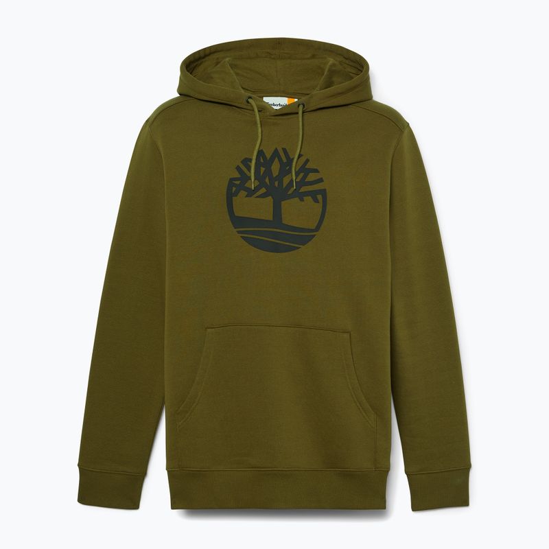 Herren Timberland Tree Logo Hoodie dunkel oliv 5