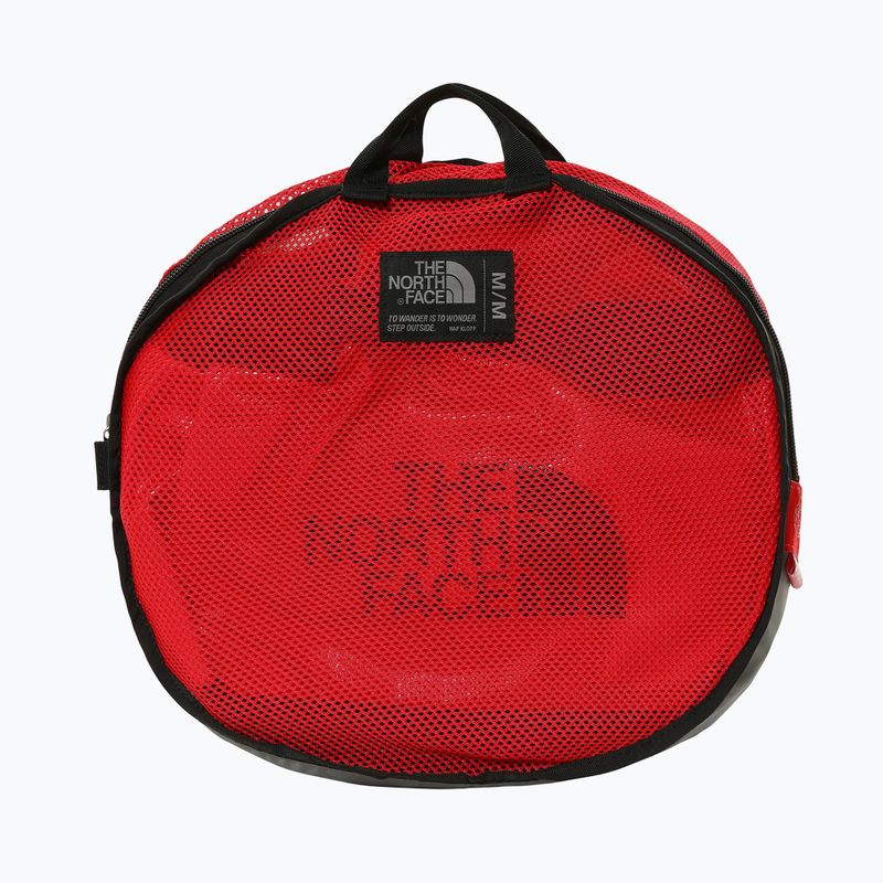 Reisetasche The North Face Base Camp Duffel M 71 l rot/schwarz 2