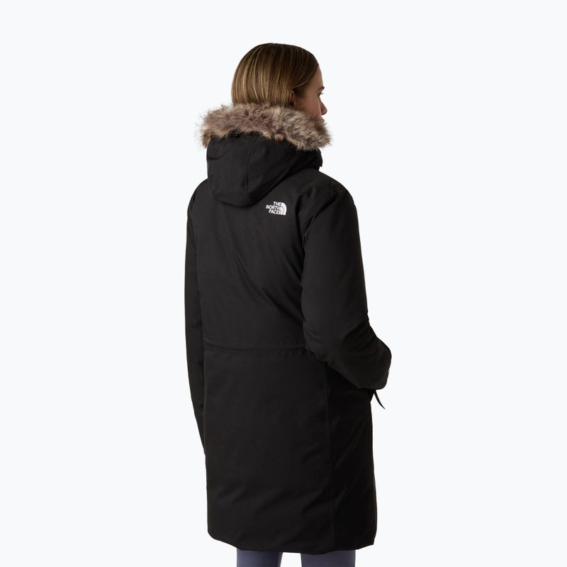 Damen Daunenmantel The North Face Arctic Parka schwarz 3