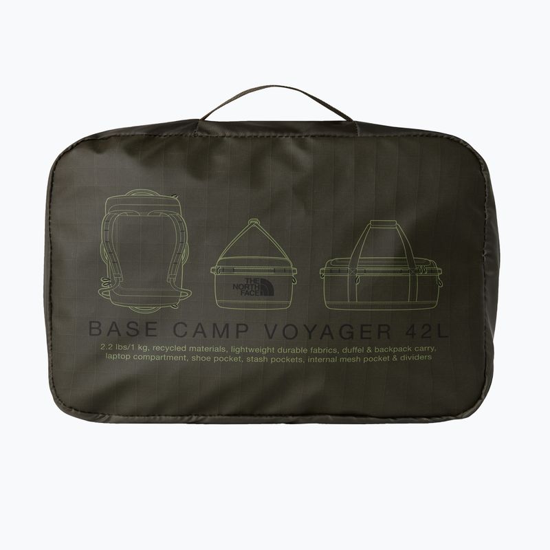 Reisetasche The North Face Base Camp Voyager Duffel 42 l new taupe green 5