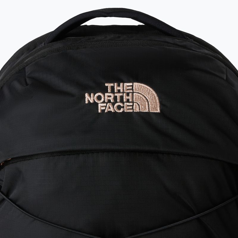 Damen-Stadt Rucksack The North Face Borealis Luxe 27 l schwarz/gebrochenes Korallenmetallic 3