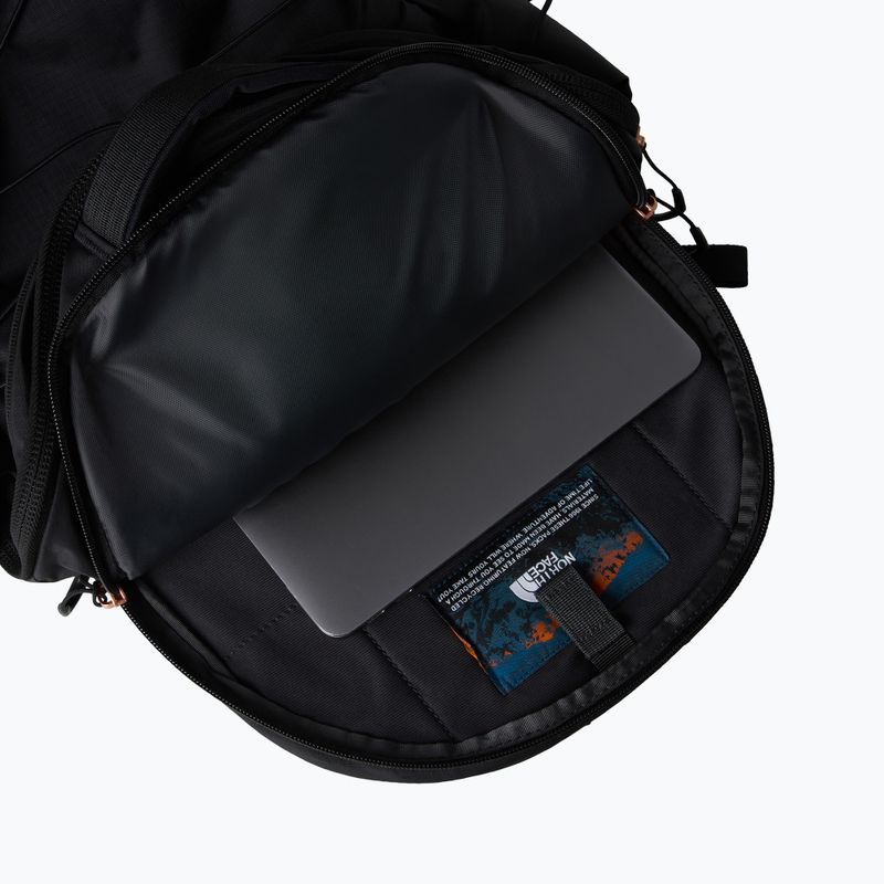 Damen-Stadt Rucksack The North Face Borealis Luxe 27 l schwarz/gebrochenes Korallenmetallic 5