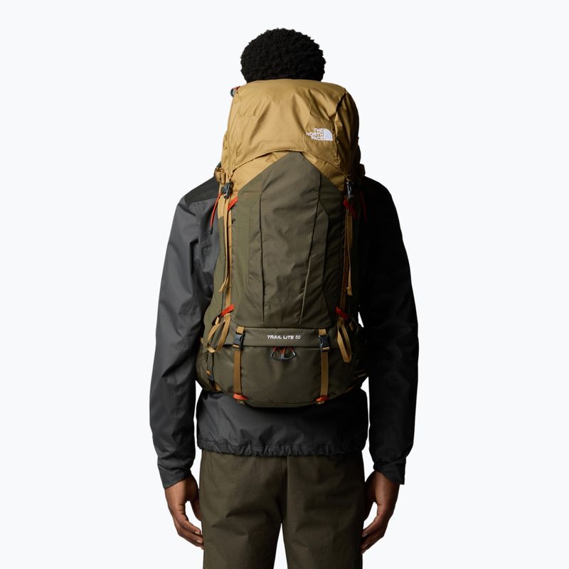 Wander Rucksack The North Face Trail Lite 54 l utility brown/new taupe green 7
