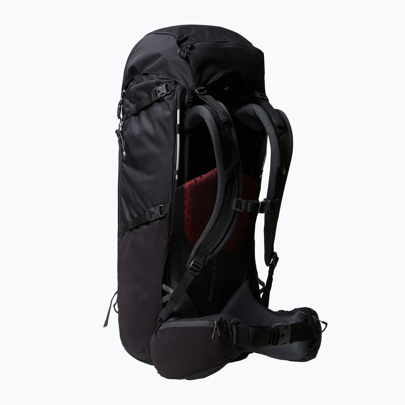 Herren-Trekking-Rucksack The North Face Terra 65 l schwarz/asphaltgrau 2