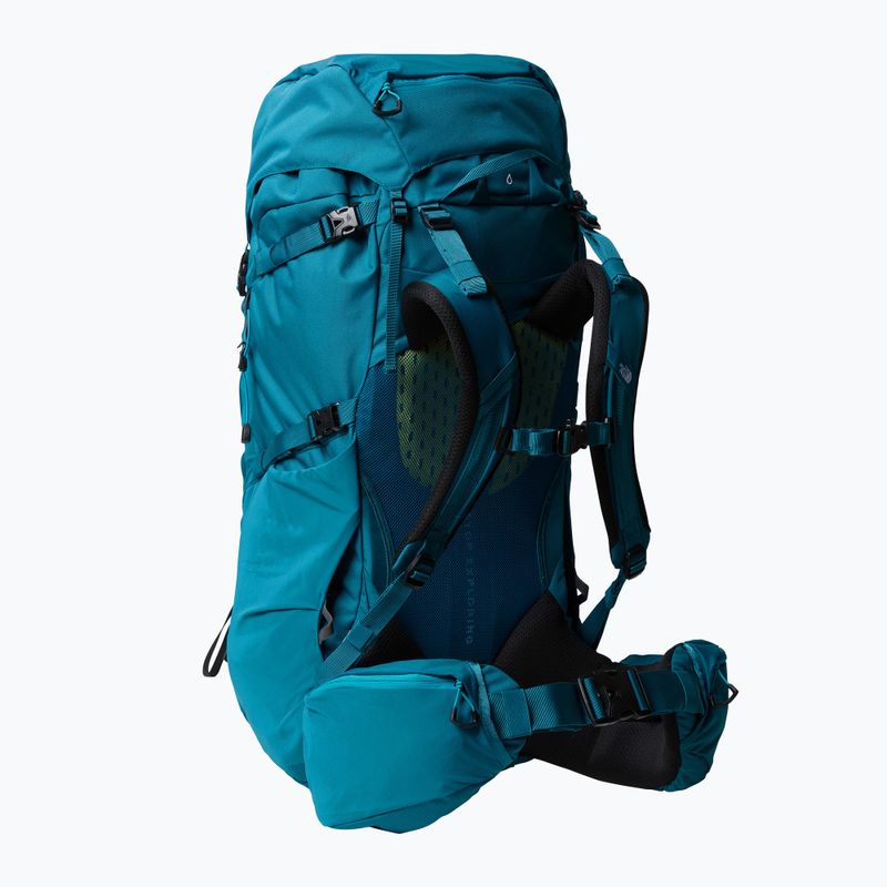 Damen-Trekking-Rucksack The North Face Terra 55 l blau Moos/Saphir Lamelle 2