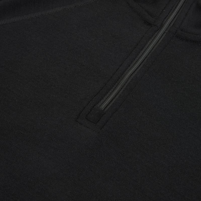 Thermoaktiv Hoodie Sweatshirt Damen Smartwool Classic Thermal Merino Base Layer 1/4 Zip Boxed black 3