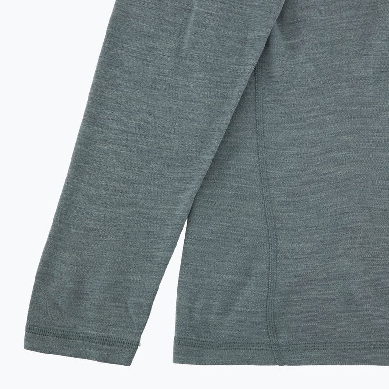 Thermoaktiver Sweatshirt Hoodie Herren Smartwool Classic Thermal Merino Base Layer 1/4 Zip Boxed pewter blue h 6