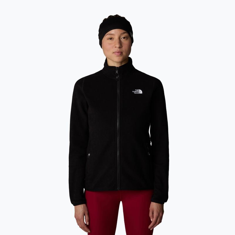 Damen Sweatshirt The North Face 100 Glacier FZ schwarz/npf 4