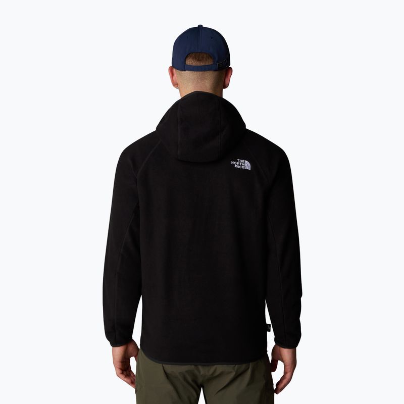 Herren Sweatshirt The North Face 100 Glacier Hoodie schwarz/npf 3