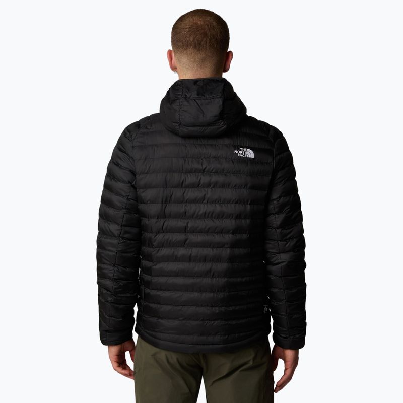 Herren Daunenjacke The North Face Huila Synthetic Hoodie schwarz/asphaltgrau 3