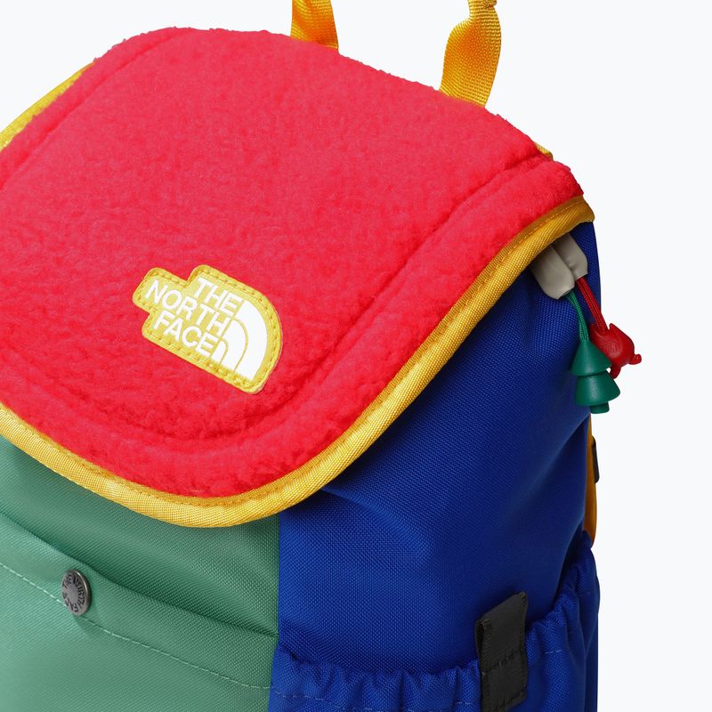 The North Face Mini Explorer 10 l rot/tiefes Gras gree Kinder urbanen Rucksack 4