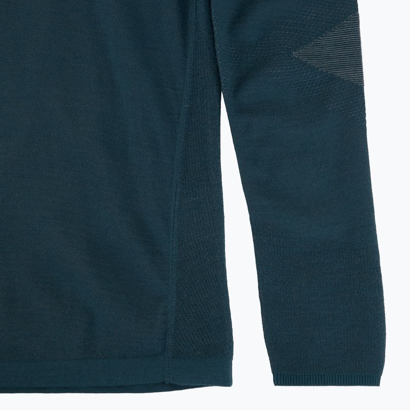 Thermoaktiver Sweatshirt Hoodie Herren Smartwool Intraknit Thermal Merino Base Layer 1/4 Zip twilight blue 5