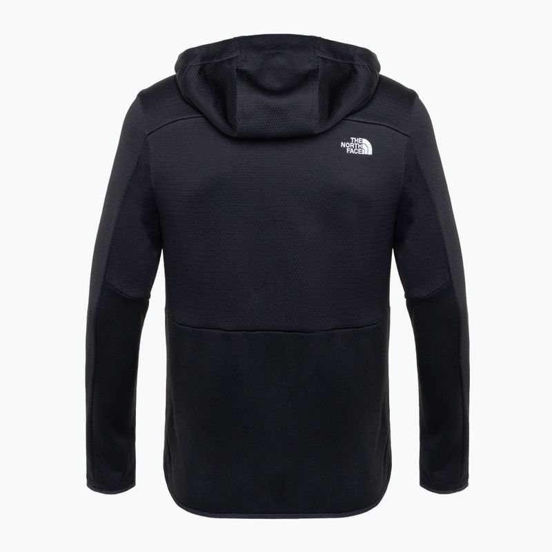 Herren Sweatshirt The North Face Merak Hoodie schwarz/weiß/npf 6