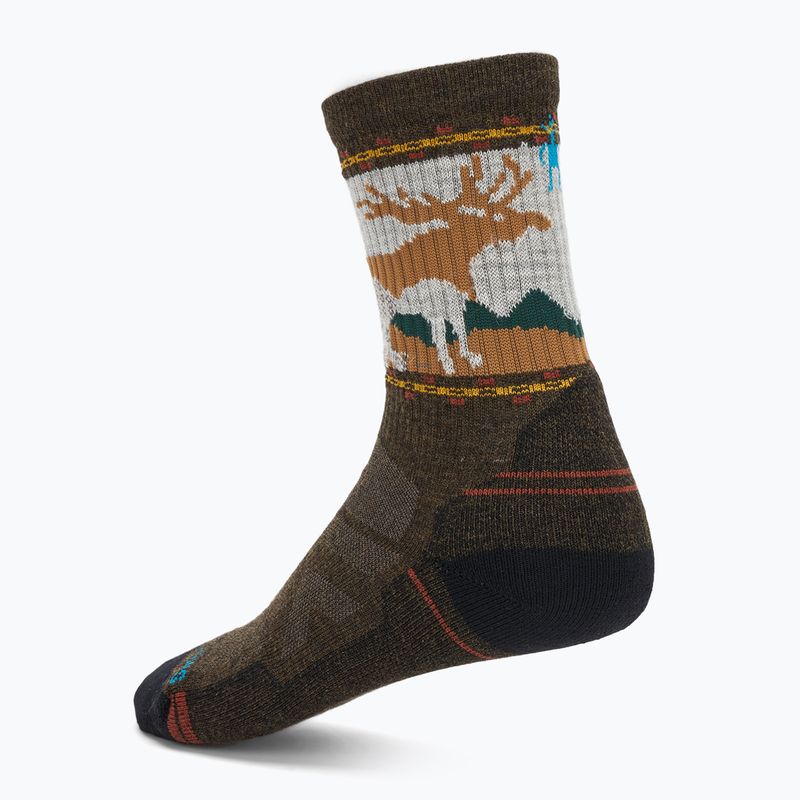 Socken Smartwool Hike Light Cushion Mountain Moose Crew millitary olive 2