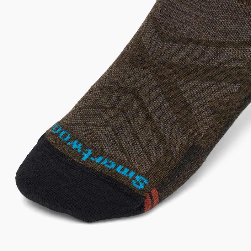 Socken Smartwool Hike Light Cushion Mountain Moose Crew millitary olive 3