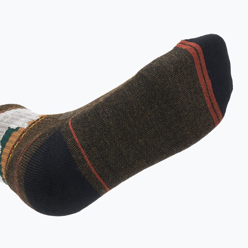 Socken Smartwool Hike Light Cushion Mountain Moose Crew millitary olive 4