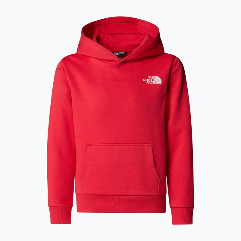 Kinder Sweatshirt The North Face Teen Simple Dome Hoodie Hibiskus
