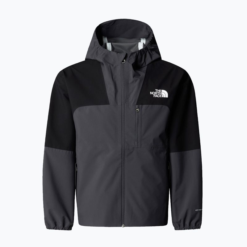 Kinder-Regenjacke The North Face Teen Hike Packable Shell tnf black/asphalt grey 4