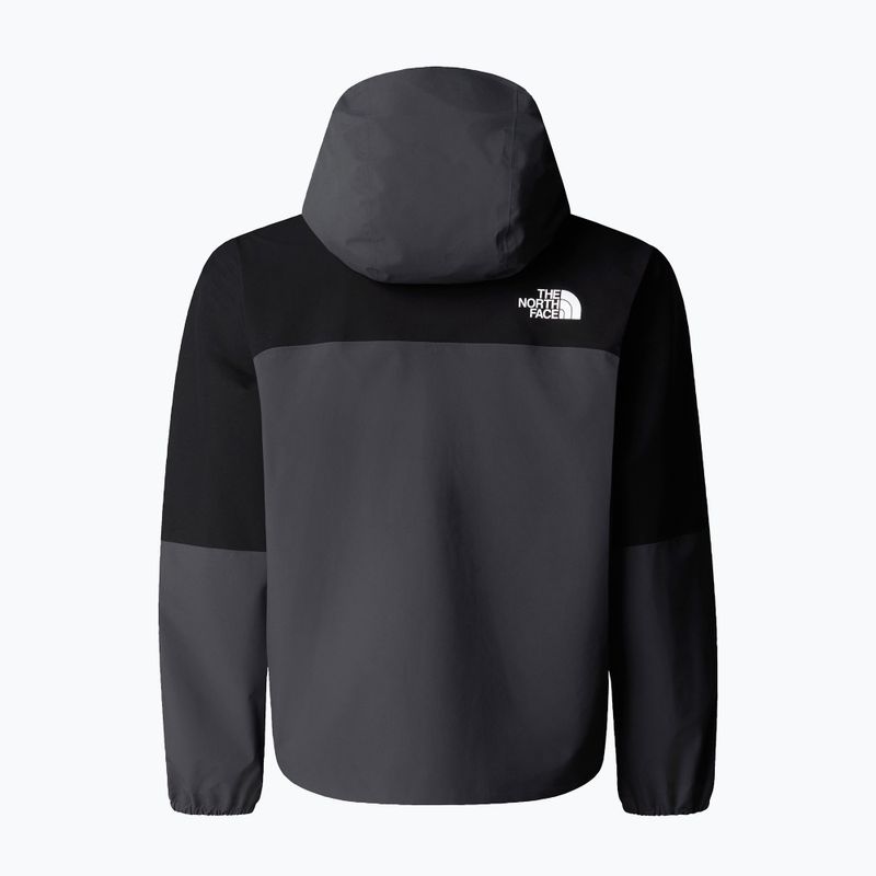 Kinder-Regenjacke The North Face Teen Hike Packable Shell tnf black/asphalt grey 5