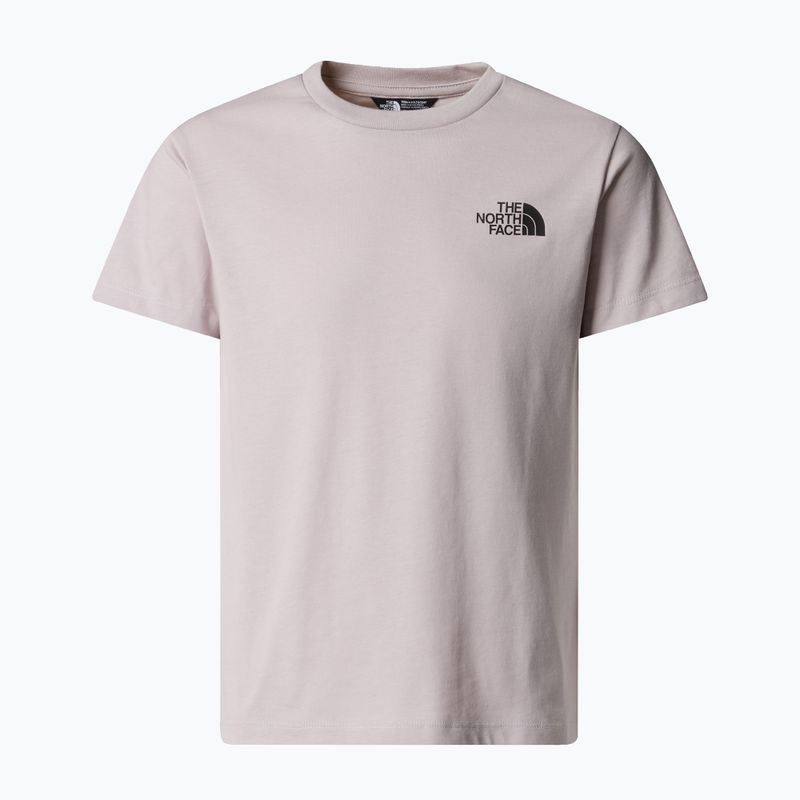 Shirt Kinder The North Face Teen Simple Dome Tee moonstone grey