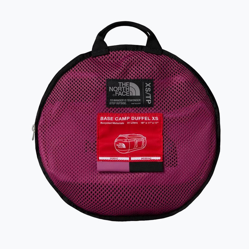 The North Face Base Camp Duffel XS 31 l cyber berry/tnf schwarz Reisetasche 3