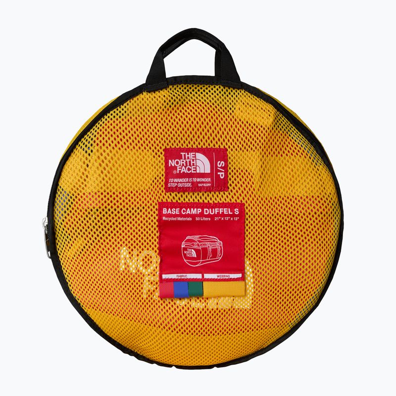 Reisetasche The North Face Base Camp Duffel S 50 l tnf blue/tnf red/summit gold 4