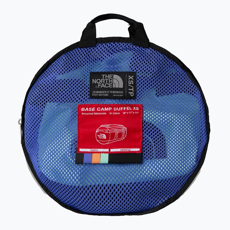 The North Face Base Camp Duffel XS 31 l indigo plum/bright foam/papaya Reisetasche 3