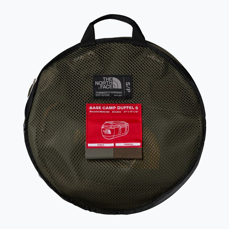 Reisetasche The North Face Base Camp Duffel S 50 l new taupe green/smokey brown/utility brown 3