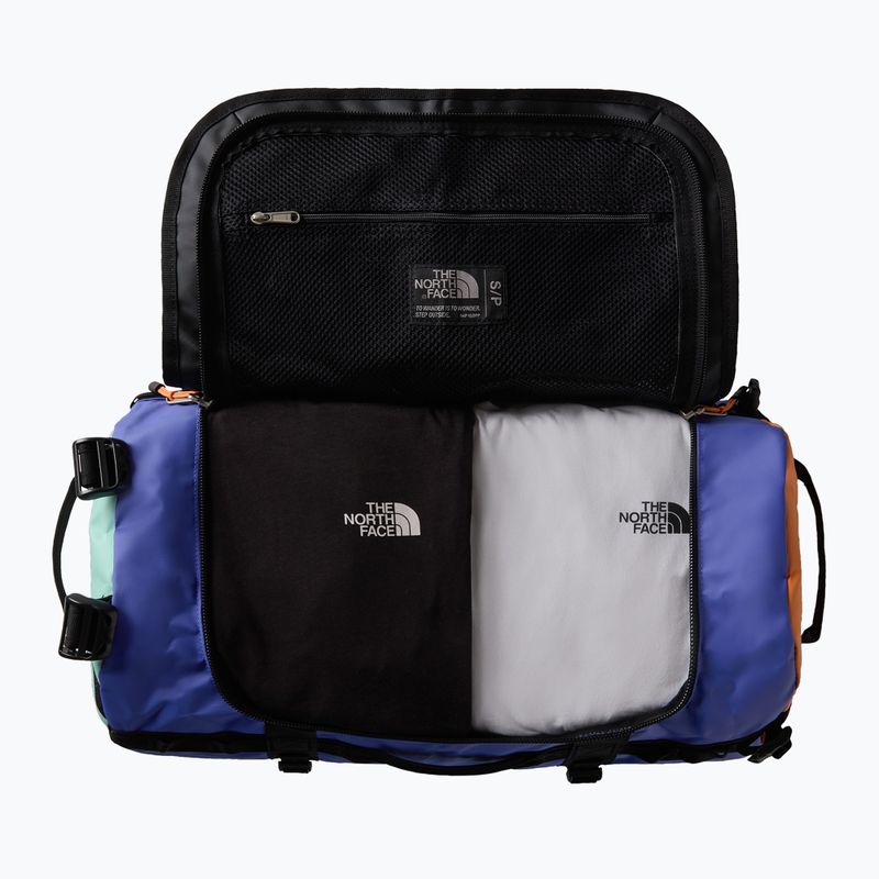 Reisetasche The North Face Base Camp Duffel S 50 l indigo plum/bright foam/papaya 4